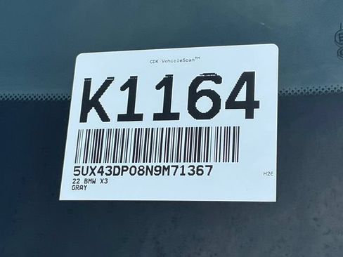 Used 2022 BMW X3 sDrive30i w/ M Sport Package 2 RWD image 34