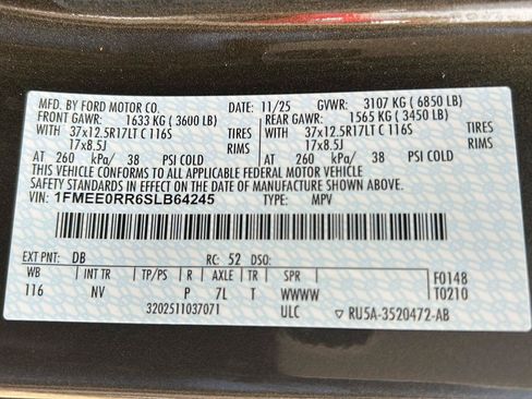 Certified 2025 Ford Bronco Raptor AWD/4WD image 37