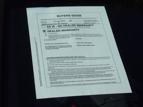 Used 2020 Toyota Avalon XSE image 51