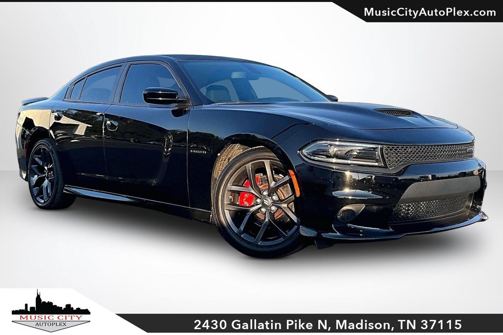 Used 2022 Dodge Charger R/T w/ Blacktop Package RWD image 1