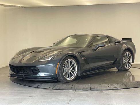 Used 2019 Chevrolet Corvette Grand Sport w/ Carbon Flash Badge Package RWD image 1