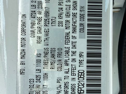 Certified 2023 MAZDA CX-5 AWD 2.5 S image 19