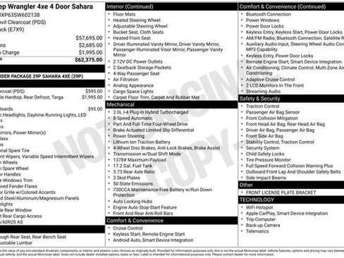 Used 2025 Jeep Wrangler Unlimited Sahara AWD/4WD image 7