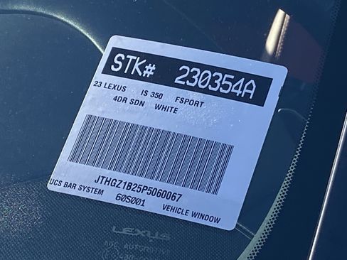 Used 2023 Lexus IS 350 F Sport image 10