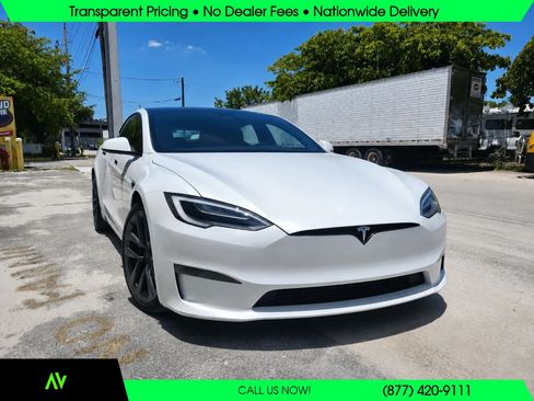 Used 2021 Tesla Model S Plaid AWD/4WD image 8