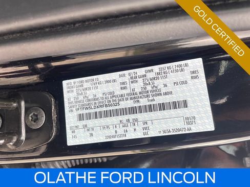 Certified 2024 Ford F150 Lariat w/ Equipment Group 502A High AWD/4WD image 21