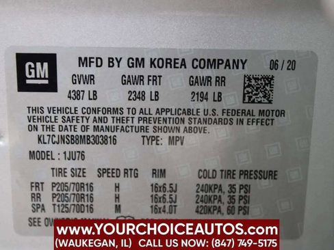 Used 2021 Chevrolet Trax LS w/ Tint and Cruise Package image 24