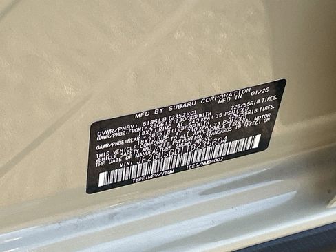 New 2026 Subaru Crosstrek 2.5i Sport image 28