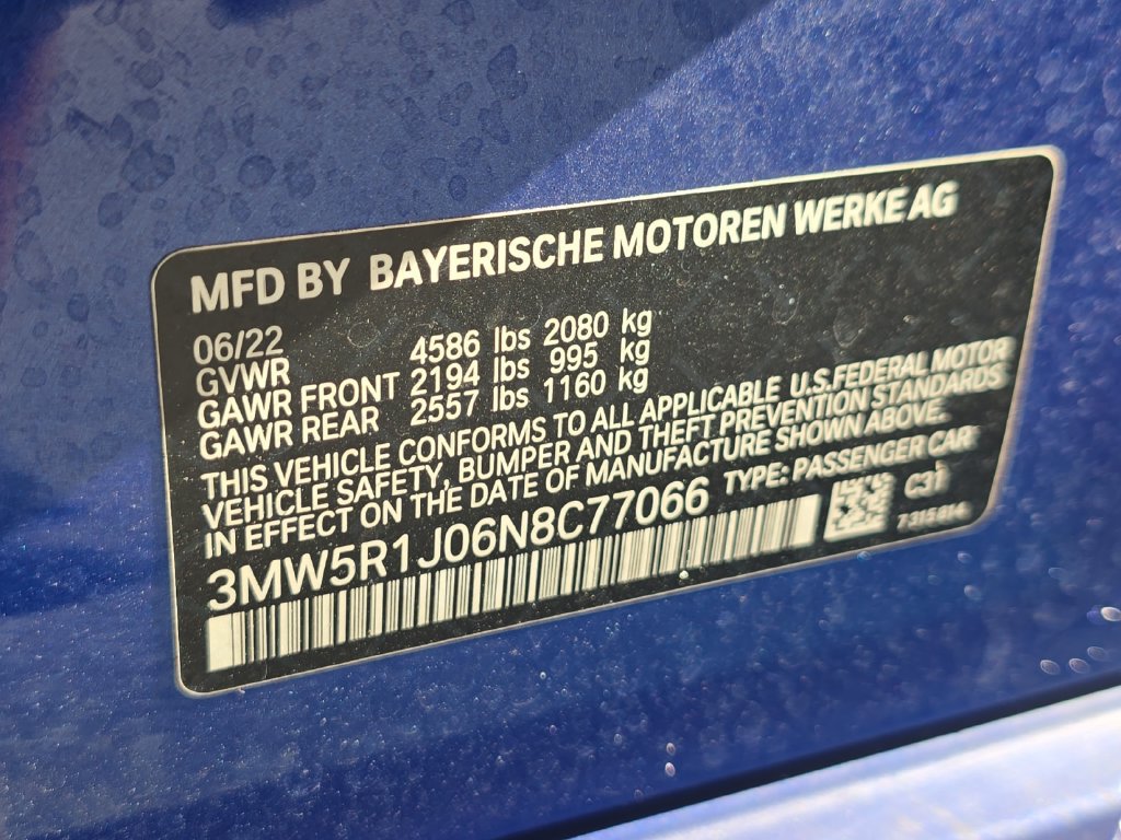 Used 2022 BMW 330i Sedan w/ M Sport Package RWD image 33