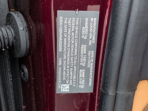 Used 2022 Lucid Air Grand Touring image 32