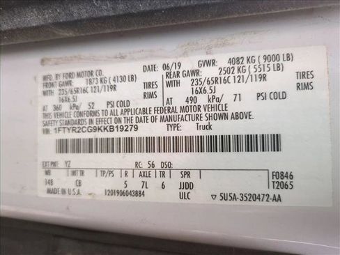 Used 2019 Ford Transit 250 148 Medium Roof image 13