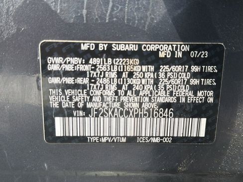 Certified 2023 Subaru Forester AWD/4WD image 47