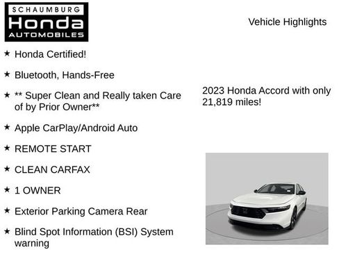 Used 2023 Honda Accord Sport image 14