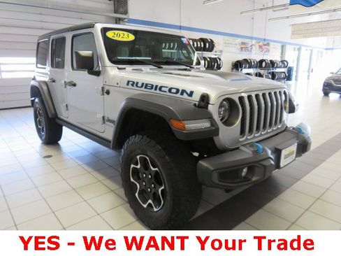 Used 2023 Jeep Wrangler Unlimited Rubicon 4xe w/ Cold Weather Group image 16