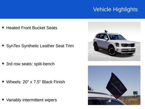 Used 2024 Kia Telluride S w/ S Sunroof Package FWD image 25