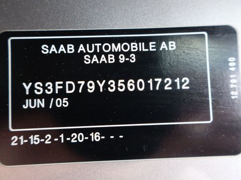Used 2005 Saab 9-3 Arc image 44