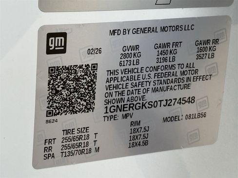 New 2026 Chevrolet Traverse LT image 22