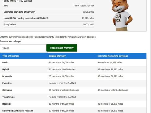 Used 2023 Ford F150 Lariat w/ Equipment Group 502A High image 28