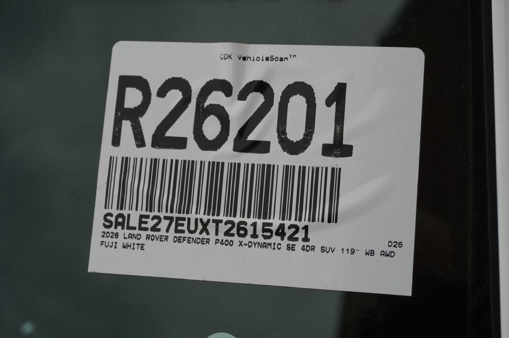 Certified 2026 Land Rover Defender 110 X-Dynamic SE AWD/4WD image 30