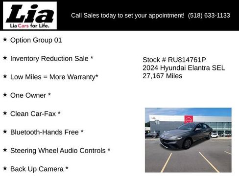 Used 2024 Hyundai Elantra SEL FWD image 6