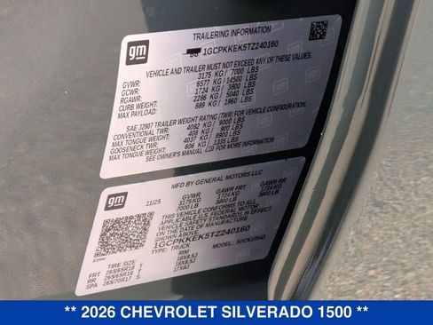New 2026 Chevrolet Silverado 1500 LT image 39