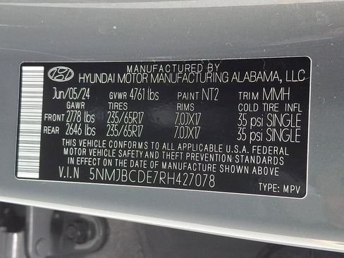 Certified 2024 Hyundai Tucson SEL image 28