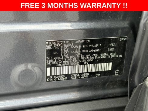 Used 2020 Toyota RAV4 LE w/ All Weather Liner Package AWD/4WD image 23