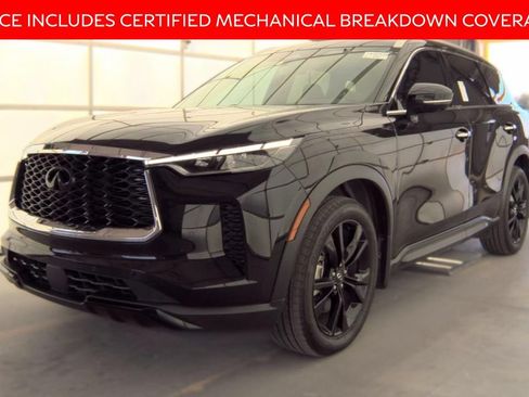 Certified 2024 INFINITI QX60 Luxe w/ Performance Audio Package FWD image 1