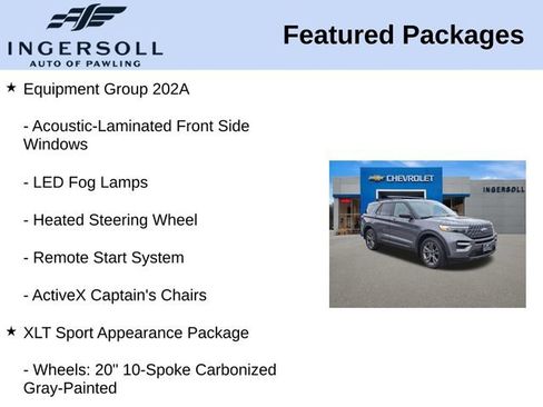Used 2021 Ford Explorer XLT w/ Equipment Group 202A AWD/4WD image 15