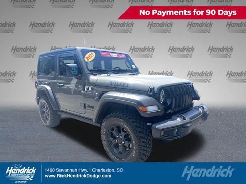 Used 2021 Jeep Wrangler Sport AWD/4WD image 1