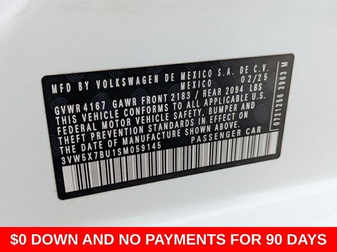 Used 2025 Volkswagen Jetta S FWD image 32