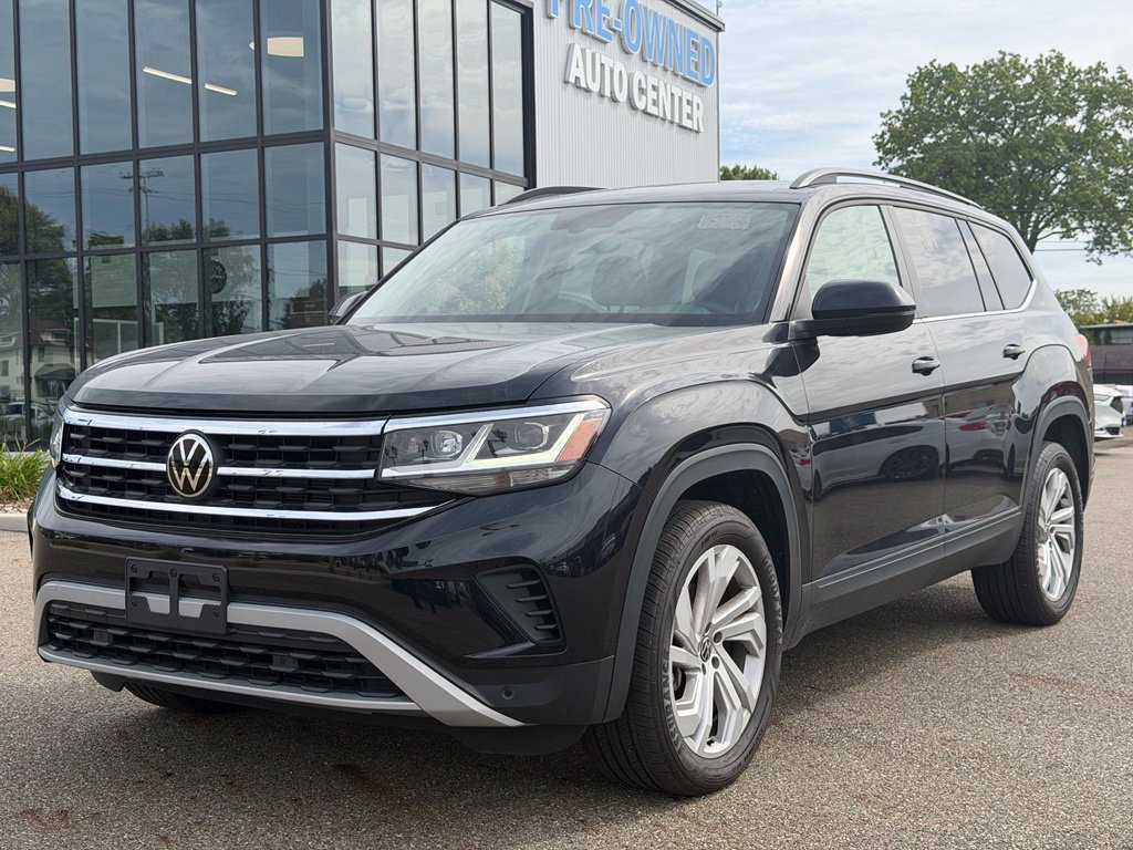 Certified 2023 Volkswagen Atlas SE w/ Panoramic Sunroof Package AWD/4WD image 1
