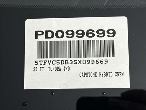 Certified 2025 Toyota Tundra Capstone image 53
