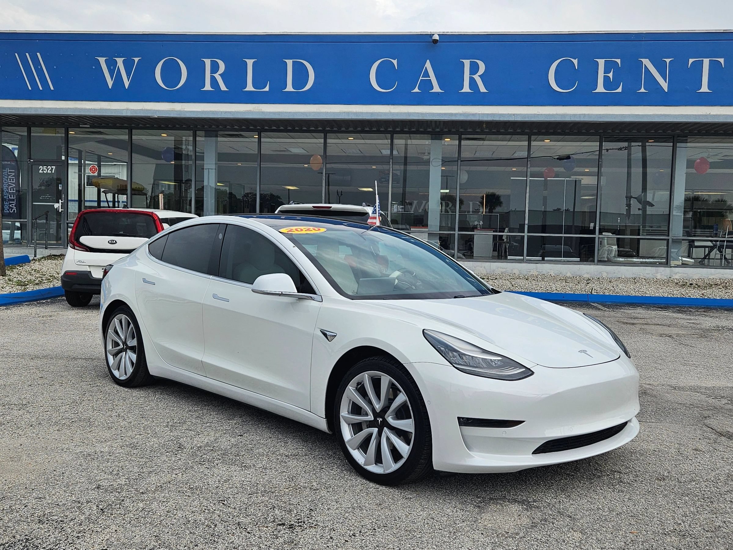 Used 2020 Tesla Model 3 Long Range AWD/4WD image 1