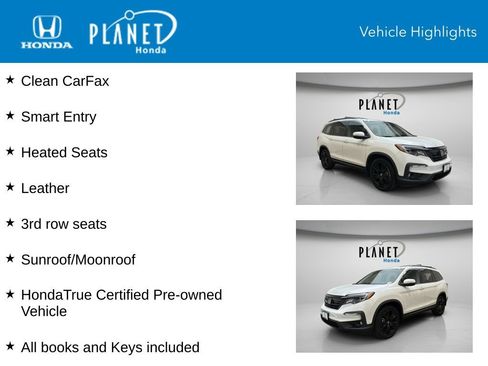 Certified 2021 Honda Pilot Special Edition image 4