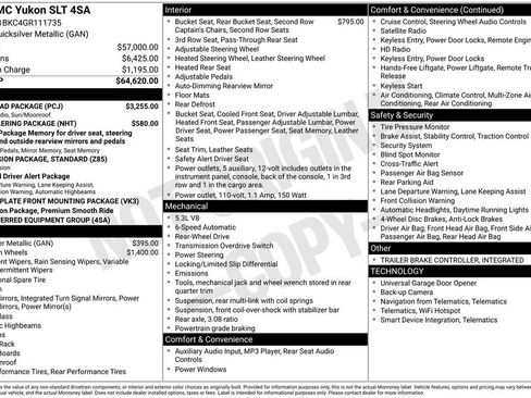 Used 2016 GMC Yukon SLT w/ Open Road Package image 3