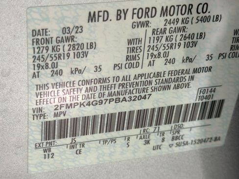 Used 2023 Ford Edge SE w/ Black Appearance Package AWD/4WD image 23