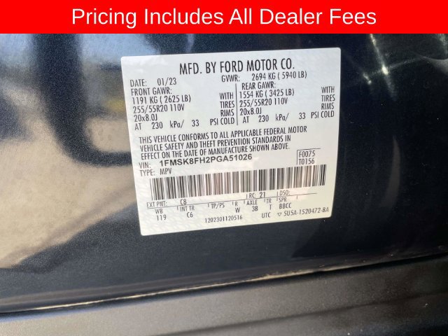 Used 2023 Ford Explorer Limited w/ Equipment Group 301A AWD/4WD image 38