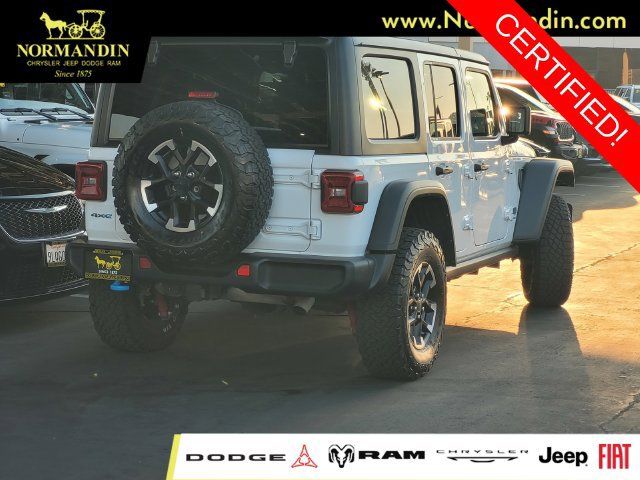 Certified 2024 Jeep Wrangler Unlimited Rubicon 4xe AWD/4WD image 3