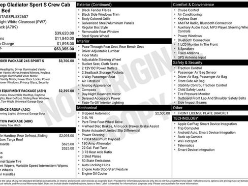 Used 2023 Jeep Gladiator Sport image 16