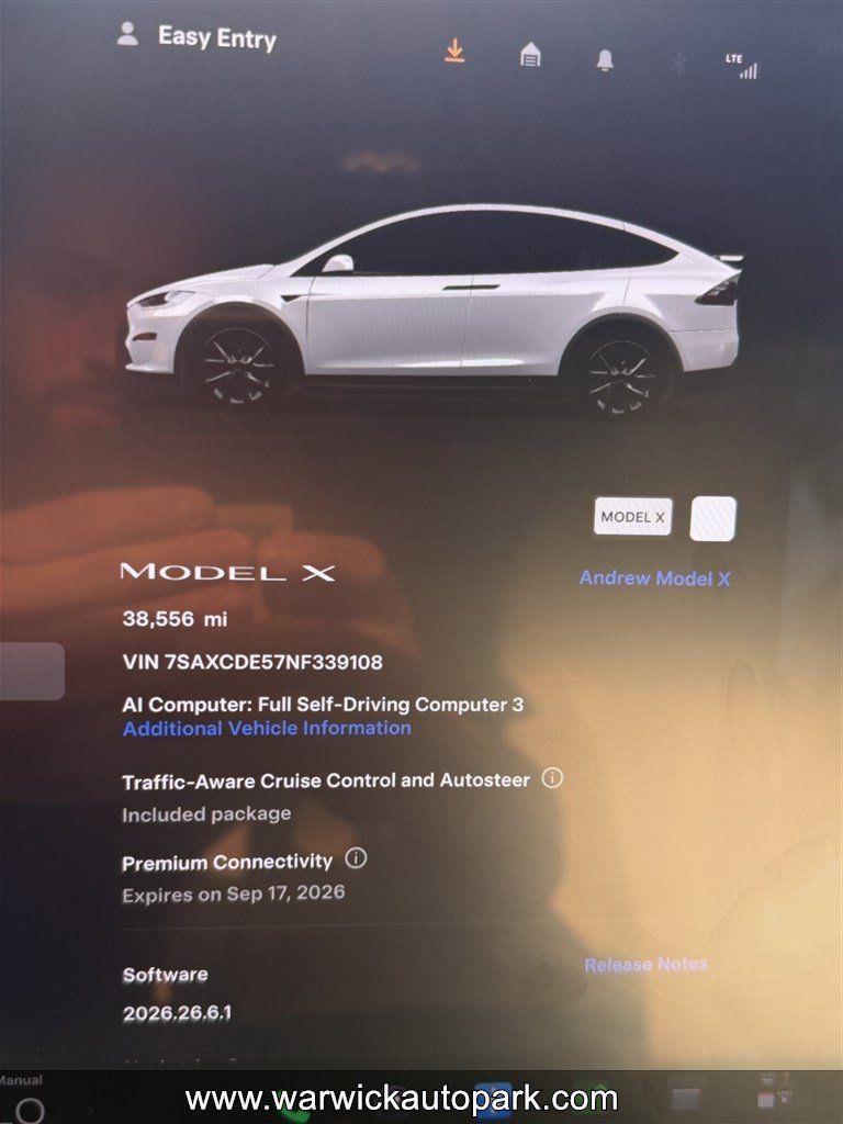 Used 2022 Tesla Model X AWD/4WD image 8