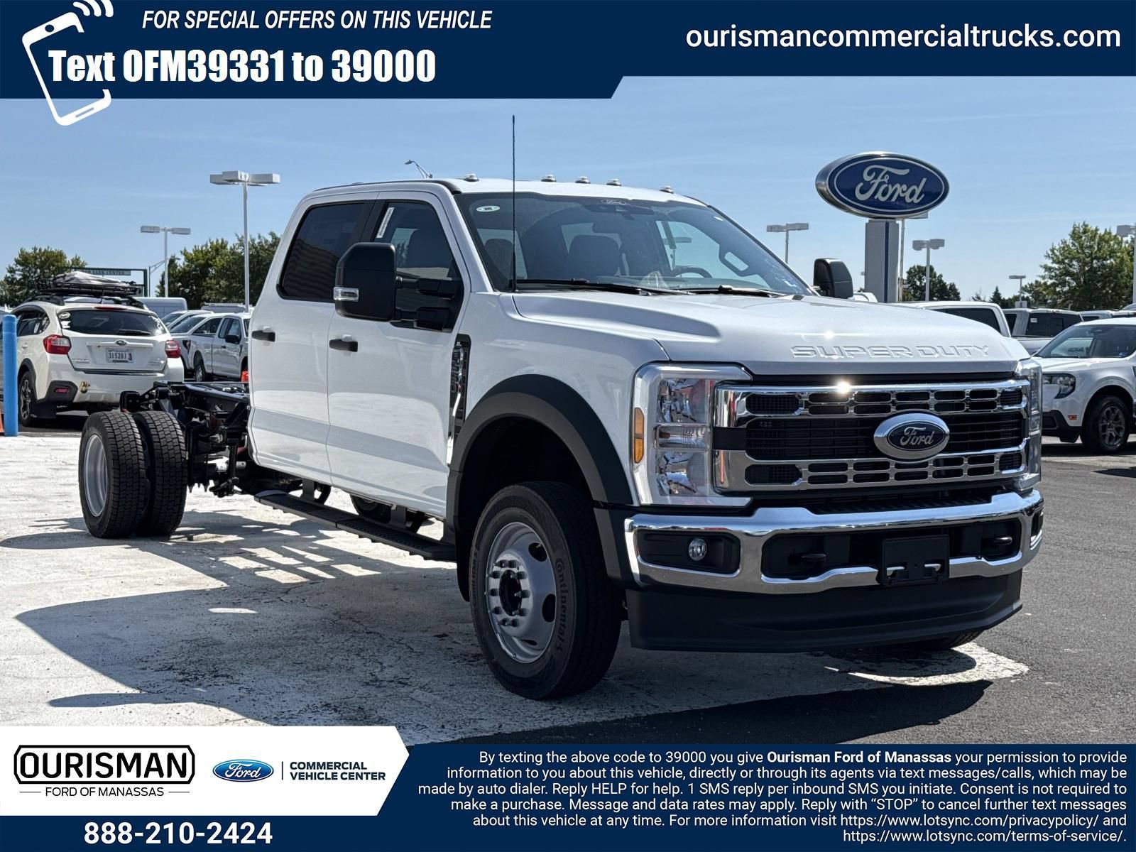 New 2026 Ford F550 2WD Crew Cab Super Duty w/ XL Chrome Package image 1
