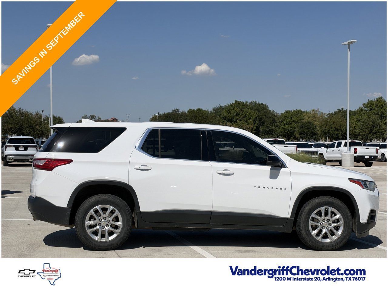 Used 2021 Chevrolet Traverse LS FWD image 3