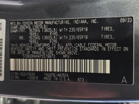 Used 2023 Toyota Highlander L image 30