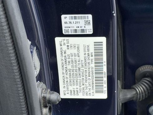 Used 2016 Honda CR-V EX image 33