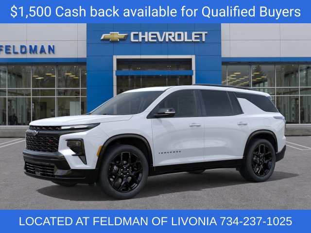 New 2026 Chevrolet Traverse RS w/ LPO, Floor Liner Package AWD/4WD image 2