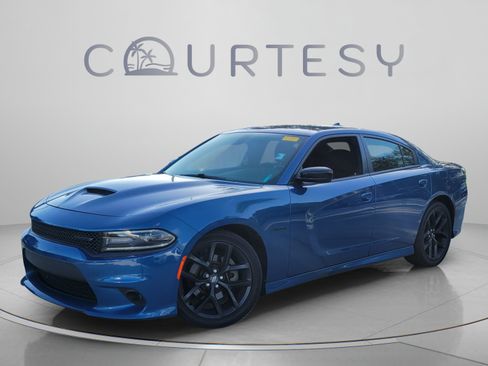 Certified 2021 Dodge Charger R/T w/ Blacktop Package RWD image 1