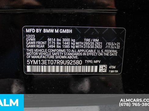 Used 2024 BMW X5 M Competition w/ Executive Package AWD/4WD image 42