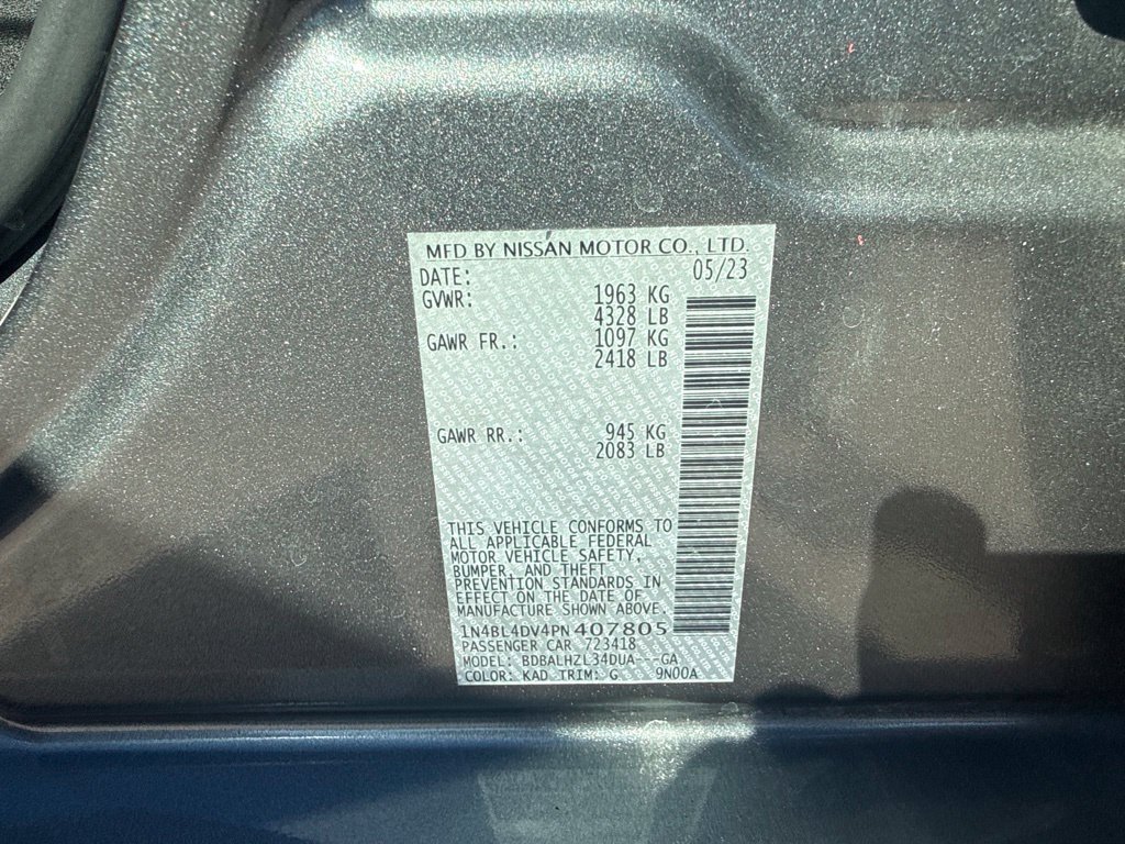 Used 2023 Nissan Altima 2.5 SV FWD image 30