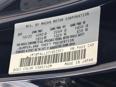 Used 2026 MAZDA MAZDA3 s FWD image 24